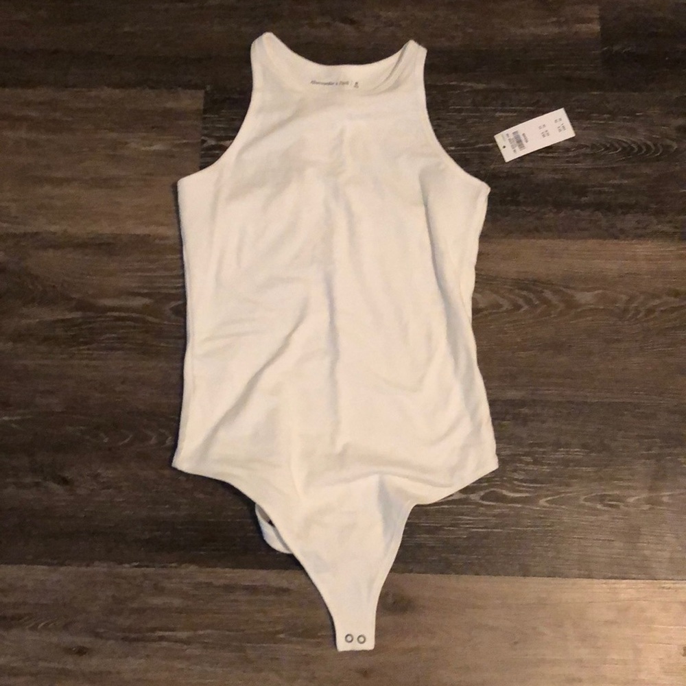 NWT Abercrombie & Fitch high neck bodysuit.